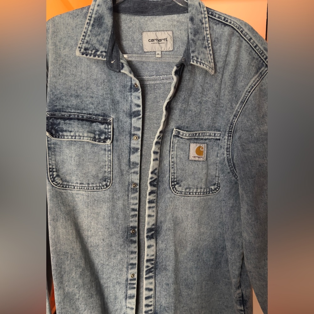 Carhartt Work In Progress Denim Shirt Jacket XL